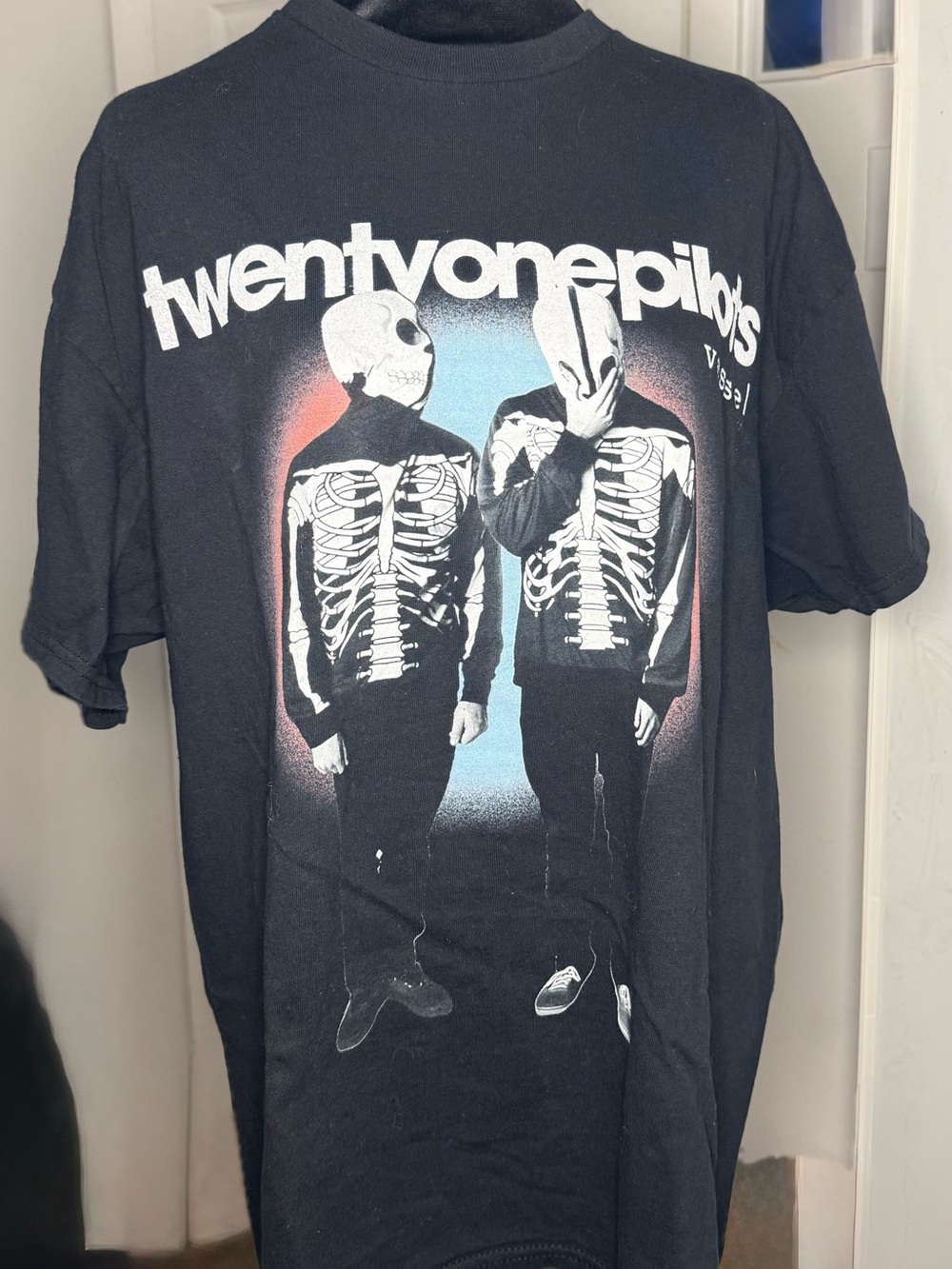 Gildan Black Twenty One Pilots Skeleton Graphic Tee